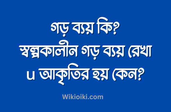 গড় ব্যয় কি, স্বল্পকালীন গড় ব্যয় রেখা u আকৃতির হয় কেন, গড় ব্যয় কি, স্বল্পকালীন গড় ব্যয় রেখা u আকৃতির হয় কেন,